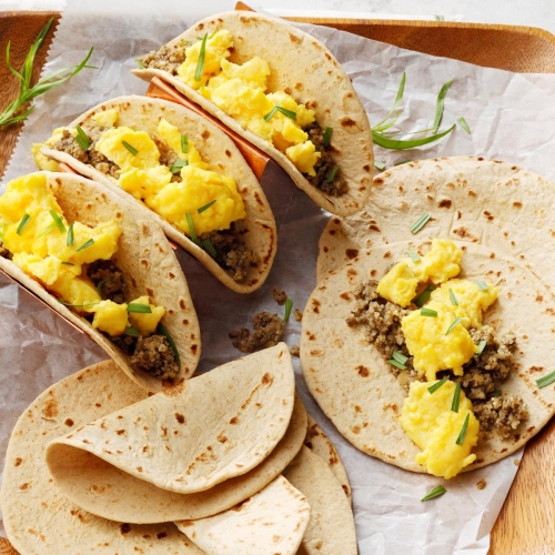 mushroom-and-egg-breakfast-tacos-recipe
